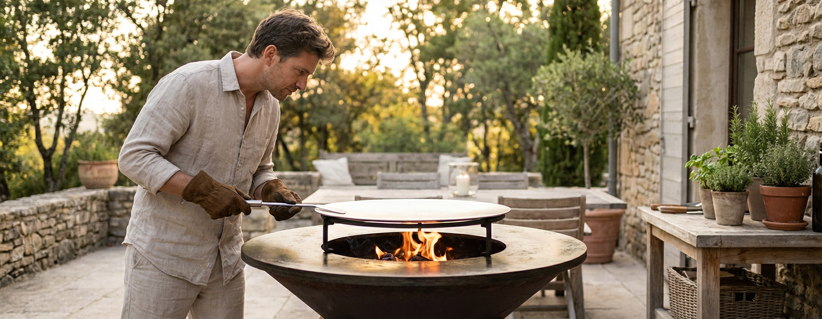 Comment fonctionne un brasero plancha